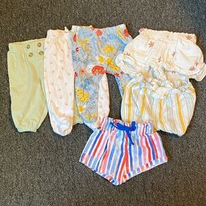 Colorful Kids Shorts Set